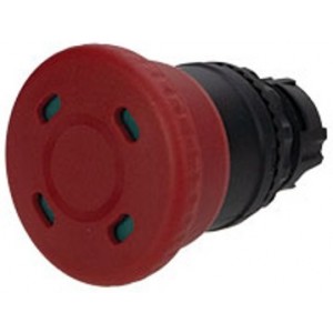 22mm Red E-Stop Head Push-Pull With Indication 40mm Dia