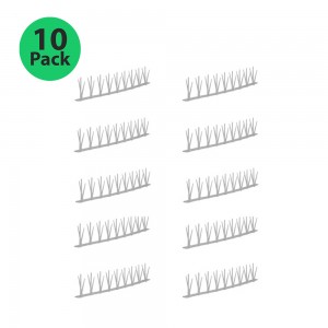 Bird Spikes (5m) - Durable &amp; Effective / Clear (10 pcs)