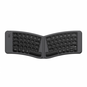 Keychron B11 Pro Ultra-Slim Wireless Foldable Keyboard Alice Layout - Space Gray