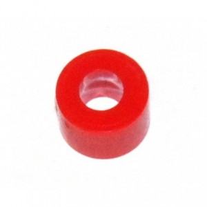 Red Plastic PCB Tubular Spacer OD3mm ID1mm H3mm
