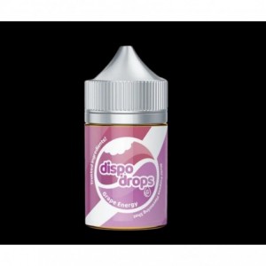 Dispo Drops G Drops Shortfill - Grape Energy Zero Nic