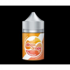 Dispo Drops G Drops Shortfill | Zero Nic | Just Add Your Nic Shot - Mango Peach