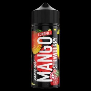 Vapology Mango Range 120ml Longfill | Sub-Ohm / Freebase | 5 Flavours - Mango Strawberry