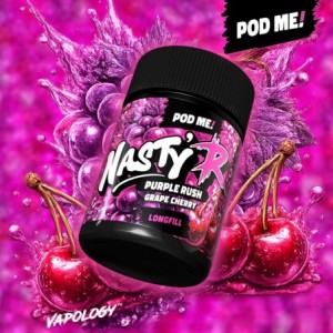 Vapology Nasty R Series Shortfill DIY Nic Kit - Grape Cherry