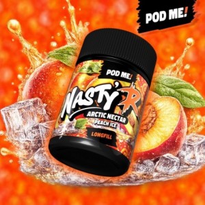 Vapology Nasty R Series Shortfill - Peach Ice