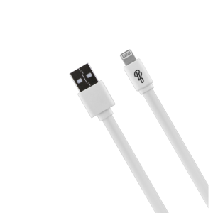 Pro Bass Energize Series Packaged Lightning Cable 1m - White