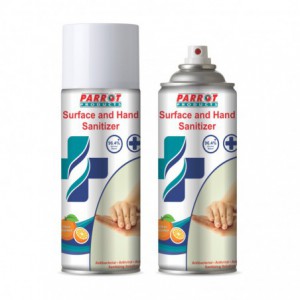 Parrot Sanitizer - 96.4% Alcohol Aerosol (Citrus - 400ml - Single)