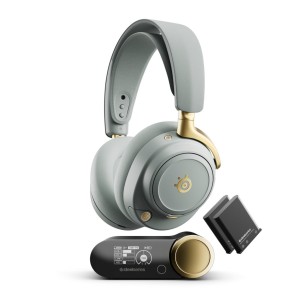 SteelSeries Arctis Nova Elite Sage &amp; Gold Wireless Headset