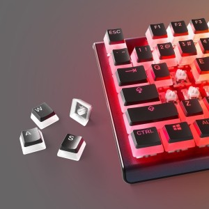 SteelSeries PrismCaps Black - US Keycaps