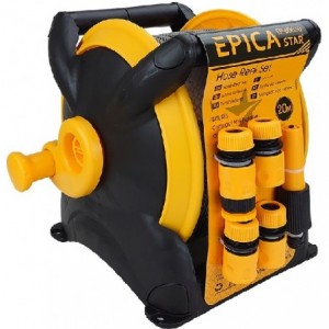 Epica Star 20 Meter Hose Reel Set With Handle And Nozzle NBL-EP-60630