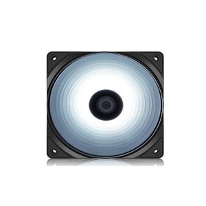 Deepcool RF120 120mm White LED Case Fan- Black