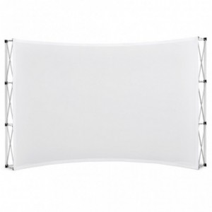 Legend Curved Banner Wall 3.5m x 2.25m