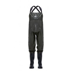 Wayne Chest Wader STC Egoli Olive/Black Size 13
