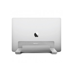 Macally Vertical Laptop Stand for MacBook- MacBook Air- MacBook Pro and 13"-17" Laptop - Aluminium