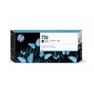 HP 730 300-ml Matte Black DesignJet Ink Cartridge for DJ T1700 T1700DR