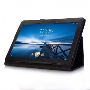 TUFF-LUV  Essentials Case & Stand for Lenovo X104 Tab E10 - Black