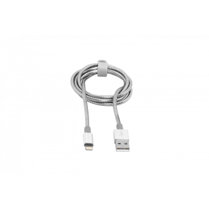 Verabtim Lightning Cable Sync &amp; Charge 100cm - Silver