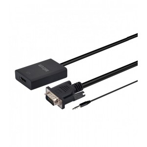 Astrum VGA Male to HDMI Female Adapter