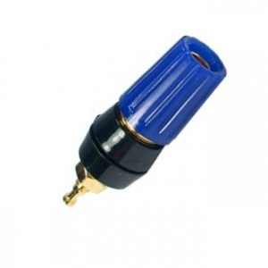 4mm Banana Socket Blue Gold Plated K2051-BL