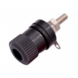 4mm Banana Socket Black Non Captive K213BK