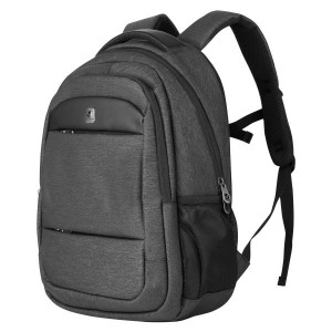 Volkano Woodrow Series 15.6” Laptop Backpack - Dk Grey