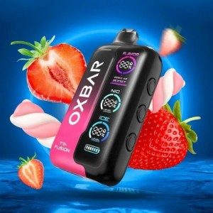 Oxbar Tri Fusion 50K Disposable Vape - Strawberry Marshmallow 50mg