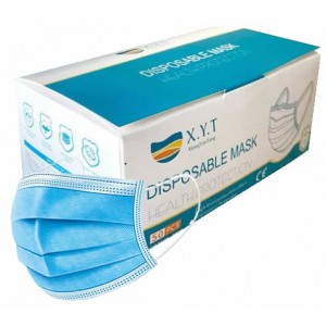 Casey 3 Ply Disposable Face Mask with Earloop - 50 Per Pack Non-Woven