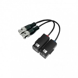 Folksafe 1 CH HD-CVI/TVI/AHD Passive Balun Zinc BNC Connector