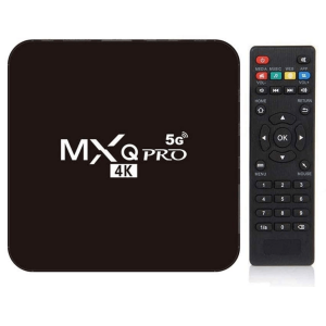MXQ PRO 4K 5G S905W Smart TV Box - Android Media Player Streamer - 4 X USB  Remote Control
