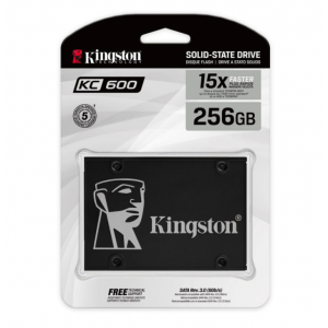Kingston KC600 256Gb 2.5" SATA3(6Gb/s) TLC Solid State Drive