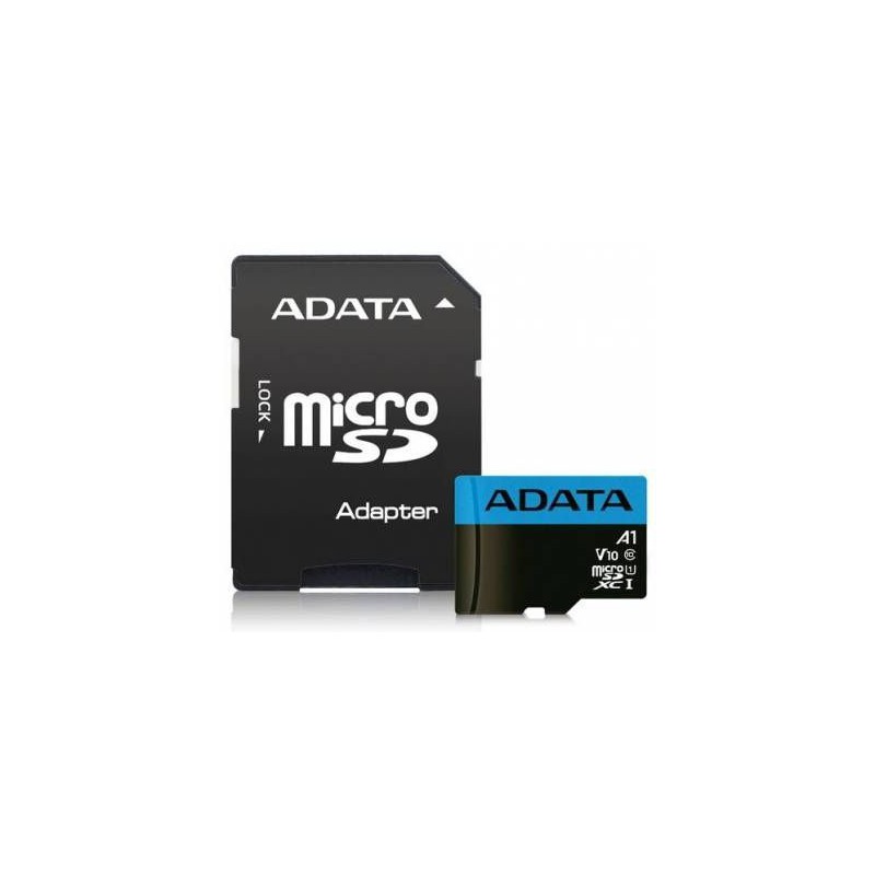 Adata AUSDH32GUICL10A1-RA1 Premier 32Gb miCro SDHC Memory Card with SD Adapter