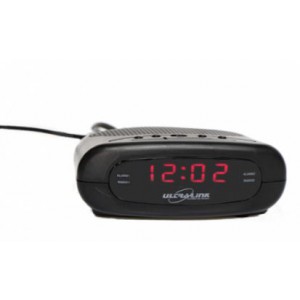 Ultralink Alarm Clock Radio with AC Power
