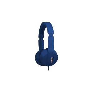 Maxell SMS-10 Solid2 Headphone Mid Size - Navy