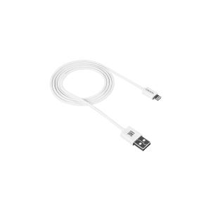 Canyon Apple 8-pin iPhone and iPad Charge and Sync Cable - White