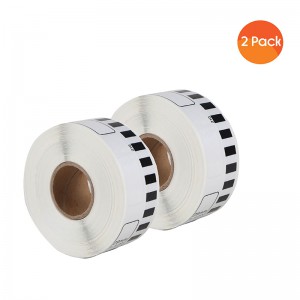 Generic Brother DK 22210 labels - 2 Pack
