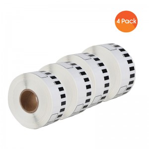 Generic Brother DK 22210 labels - 4 Pack