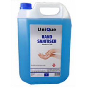 Casey UniQue 5 Litre Hand and Surface Alcohol Based Sanitiser - Blue