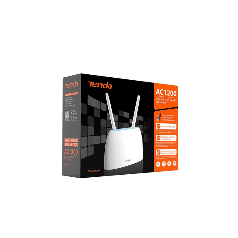 Tenda AC1200 Dual-Band Wi-Fi 4G+ LTE Router - GeeWiz