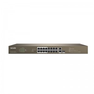 Tenda Switch 16-Port PoE - 250w Rackmount