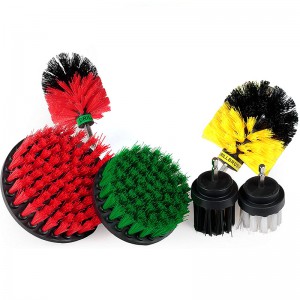 Drill Brush Cleaning Set - 6 Piece Kit