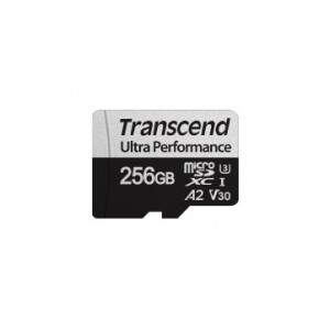 Transcend microSDXC 340S 256GB Ultra Perfromance Class 10 UHS-I U3 A2 Memory Card