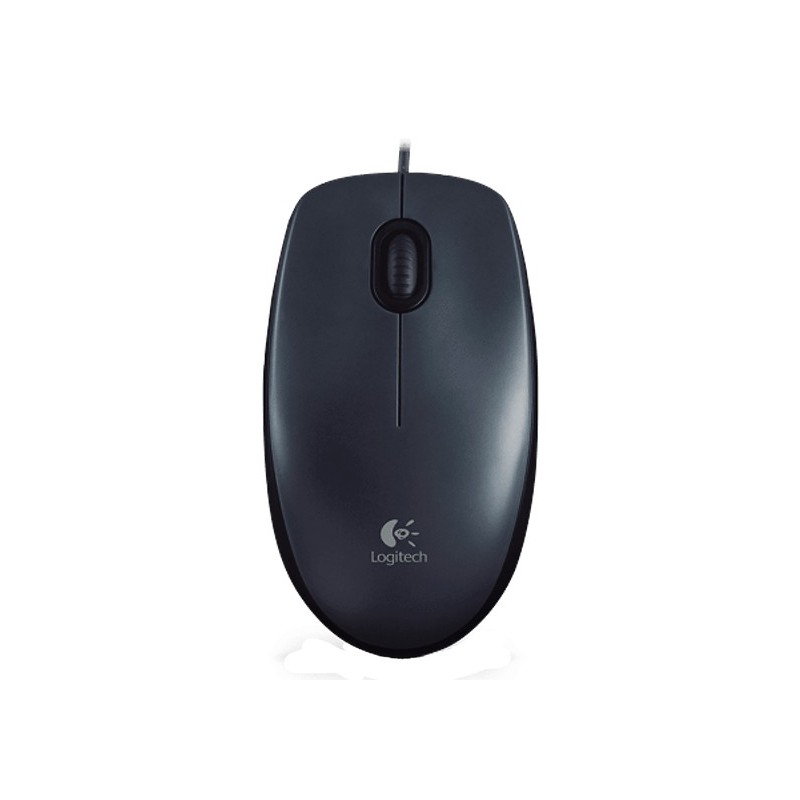 Logitech 910-001793 - Mouse M90 Black USB