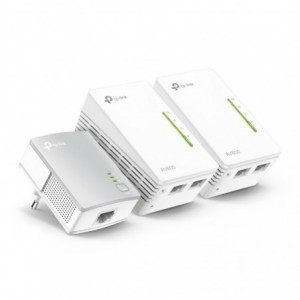 TP-Link Powerline Extender Kit with Wi-Fi - Plug and Play Wi-Fi Expansion (3 Pack)