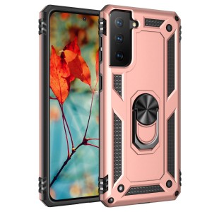 Tuff-Luv Rugged Case and Stand for Samsung Galaxy  S21 - Pink (5055261885304)