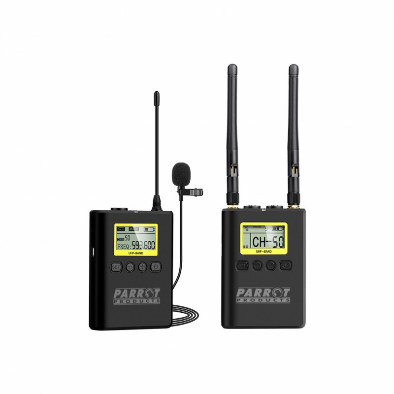 Wireless Lapel Microphone (Dual Channel) GeeWiz
