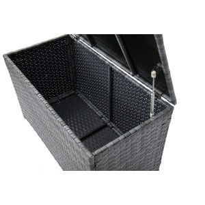 Fine Living - Rattan Storage Container - Marble Black