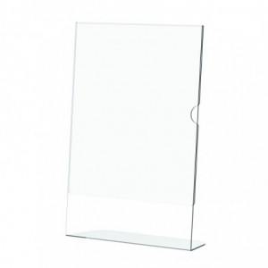 Acrylic Menu Holder - Single Sided - A5 Portrait - Box 5