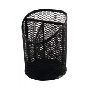 SDS M100 Wire Mesh Metal Pen Holder - Black