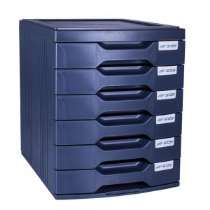 SDS - 6 Drawer Filing System - Anthracite Grey