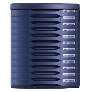 SDS - 12 Drawer Filing System - Anthracite Grey